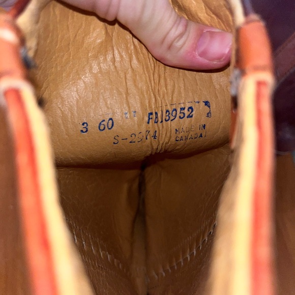 Vintage campus style boots - Picture 5 of 5